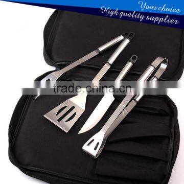 New Stainless Steel 4PCS BBQ Grill Tools Set