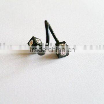 2010 latest square labret ring,lip piercing jewelry