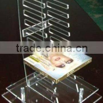 acrylic dvd racks