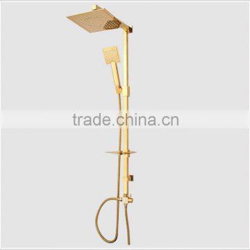 Wall Mount Shower Set,antique Brass Rainfall Shower Set