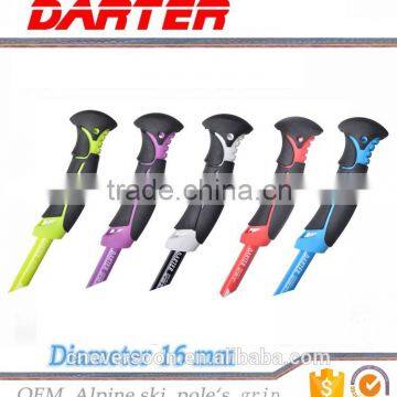 New perfectly lightweight PP TPR grip ski pole grips replacement