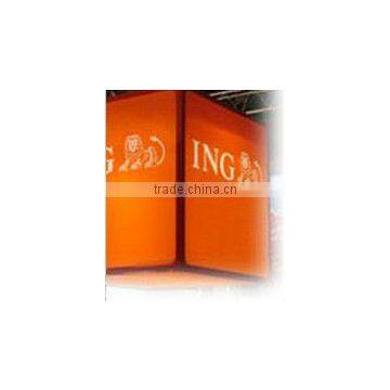 100% pes DIN4102 B1 digital printing display fabric for L-screen