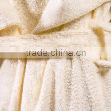 Light Yellow Mature Ladies Winter Nightwear Beautiful Women Nightwear Night Suit photo-3