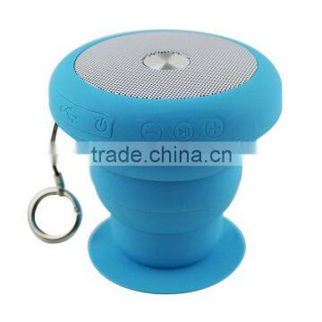 2016 New expandable x-bass 5W waterproof shower bluetooth speaker V4.1