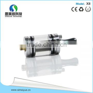 Best price e cigarette X8 atomizer for sex shop