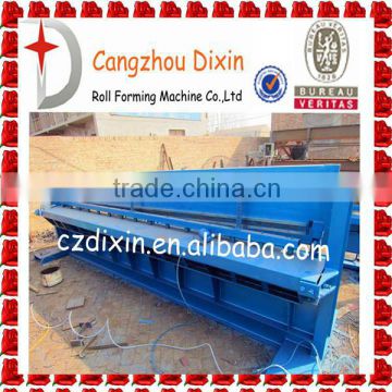 DIXIN stainless steel sheet cuttting machine made in China