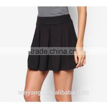 Basic Fit And Flare Skirt Fshion Woman Short Dress Girl