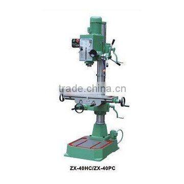 vertical drilling & milling machine ZX-40PC/driller and miller/drilling machine