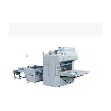 Paper cardboard sheets laminating film machine with paper sheeter