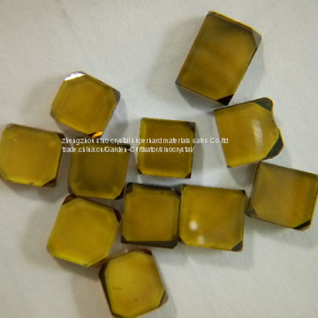 Large Sizes Single Crystal Plate Synthetic Diamond Use in Industrial Cutting Tools/dressing Tools and so on photo-2