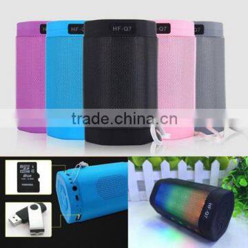 Portable Stereo Sound Bluetooth Speaker with Dazzling LED Effects