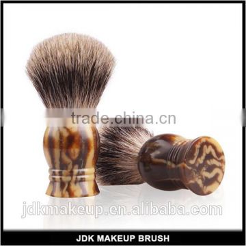 Beautiful dedicate resin handle shaving brush for barber, men's gift beard brush