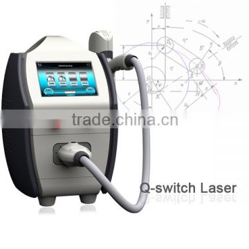 Tattoo Removal Laser Equipment 2015 Q Switch ND YAG Hori Naevus Removal Laser Machine Tattoo &pigment Removal Machine