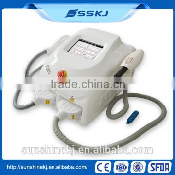 2 in 1 shr ipl laser tattoo removal with hair removal function