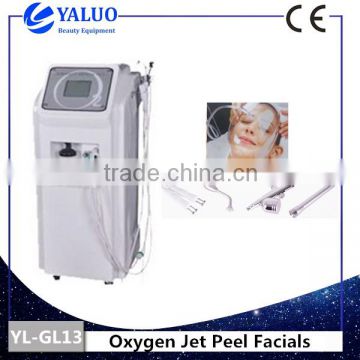 2016 YALO SPA Oxygen Jet Diamond Dermabrasion Peel Facial Machine For Skin Rejuvenation Portable Oxygen Facial Machine