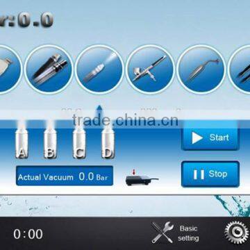 NL-SPA10 Easy Operation 2016 Popular Water Oxygen Water Jet &bio Microcurrent & Skin Scrubber for Skin Rejuvenation photo-5