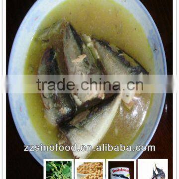 Rich Nutrition Canned Fish Canned Mackerel in oil