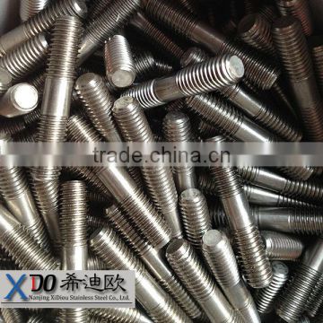 Incoloy 825 UNS N08825 EN 2.4858 stud bolt standard size M20*500