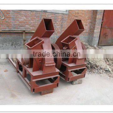 High efficiency industrial wood shredder