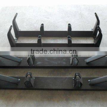 steel idler frame with paint