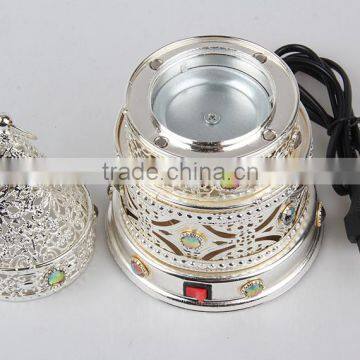 Electric Arabic Incense Burners Eu Plug Censer With Pagoda/Tower Shape Thurible