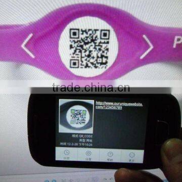 custom qr code bracelet scan qr code bracelet code qr bracelet