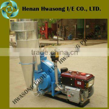 6KW mobile animal poultry feed crusher