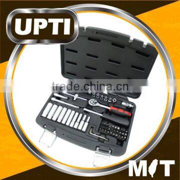 Taiwan Made High Quality Professional 63pcs 1/4" Dr. Socket Set Socket Wrench Set Hand Tool Set