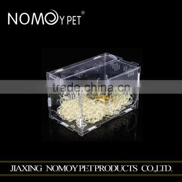 Nomo acrylic silkworm feeder box/ reptile breeding box/ reptile breeding case