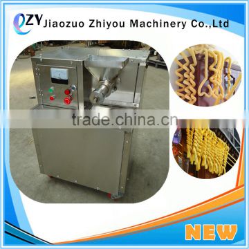 2016 best selling Snack corn puffing machine/ Ice cream cone puffed/ ice cream filling machine