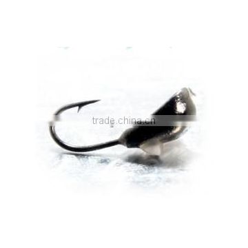 hot sale half moon ice fishing jigs