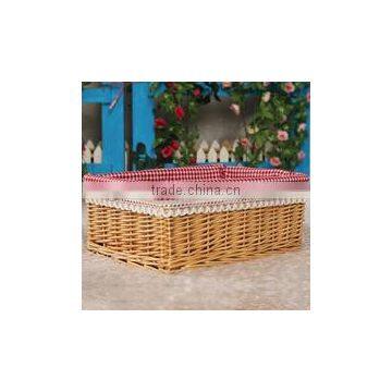 Handmade bamboo weaving baskets for popularly gift and fruit