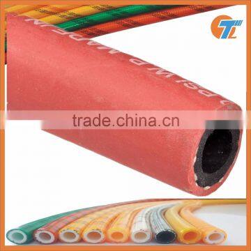 200 PSI Maximum Working Pressure 3/8 inch ID PVC Red EPDM Rubber Air Hose