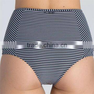Private Label Sexy Swimwear With Flounces Of Mature Women High Waist Bikini Swimwear 2016 photo-4