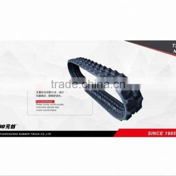 vibrate less rubber track T230x48;T300x52.5W;T300x55;T450x81.5 YACHOO