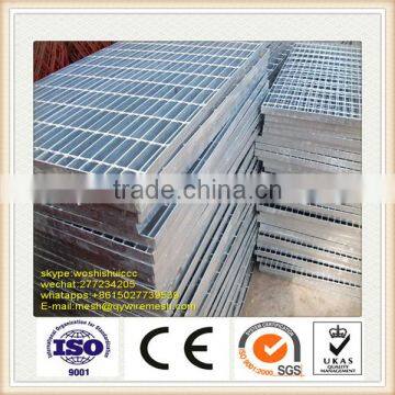 galvanized steel grating stair tread for outdoor passageway