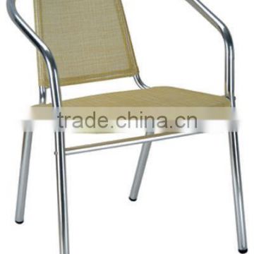 bamboo look Aluminum frame leisure Chair