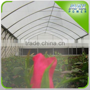 Flower Garden With PVC Covering Greenhouse For Sale