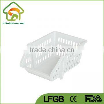 Plastic Stacking Vegetable Food Kitchen Storage Rack Stand Basket photo-4