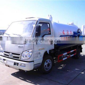 Forland Left Hand Drive 3 Cubic Meters Vacuum Suction Sewage Truck photo-3