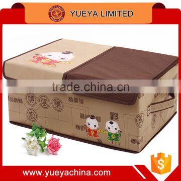 creative storage box with two covers