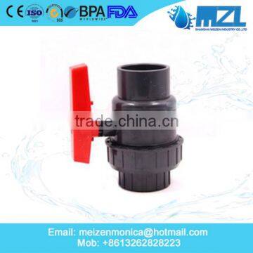 Plastic Single Union Ball Valves Upvc True Union Ball Valve