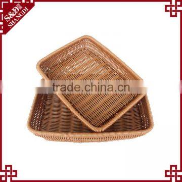 Durable & Washable Bathroom Strong Rattan Basket Storage for Home or Hotel photo-3