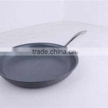 Non-Stick Flat Ceramic Deep Frying Pan With Hard Anodized Exterior photo-6