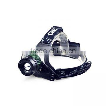 China Factory Selling Led Headlamp 2x18650 Rechargeable Li-ion Batteries Ultrabright XML-T6 LED Headlamp