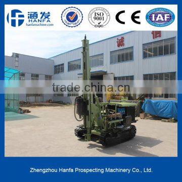 for piling anchor, 2013 new product! crawler hydraulic HF130Y drilling rig hydrauli, can do both DTH drilling and screw drilling