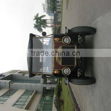 Antique Private 8 Seat Royal Sightseeing Resort Electric Passenger Golf Cart photo-2