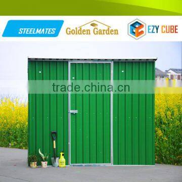 Small CE certification China Design galvanized metal garden of backyard shed