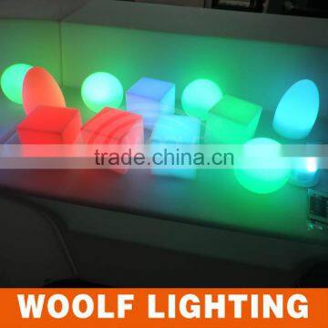 20CM RGB Color Change Night Club Waterproof Led Cube Chair Lighting photo-6