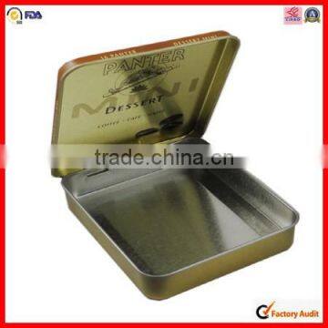 Rectangular Hinge Cigarette Tin Box photo-2